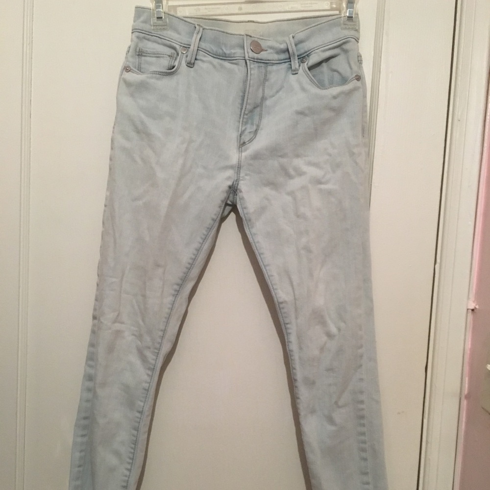 Loft lightwash skinny jeans